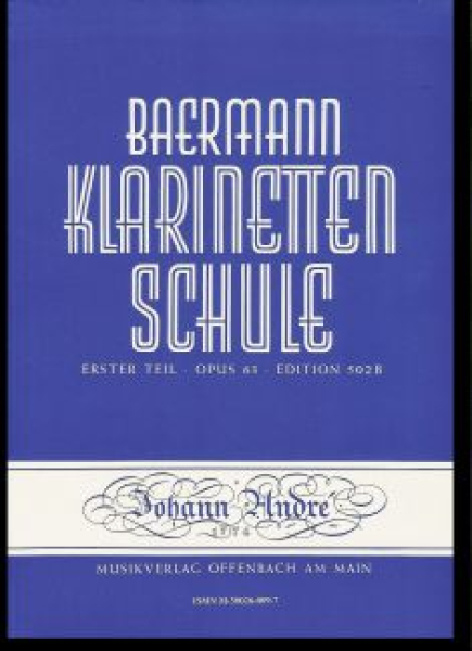 Bärmann Schule für Klarinette praktischer Teil