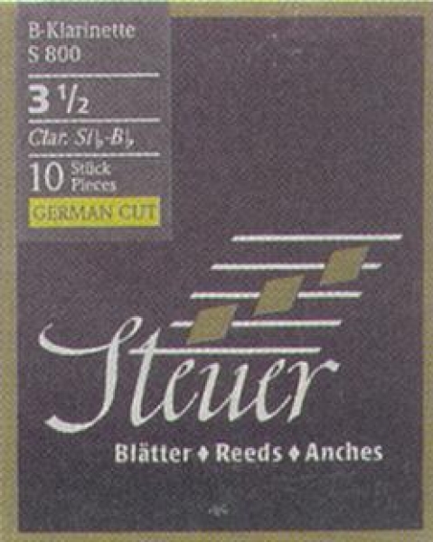 Blätter für B-Klarinette Esser S100 - 10 Stk. Pack.